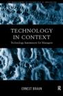Technology in Context : Technology Assessment for Managers - Book