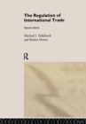 The Regulation of International Trade - Book