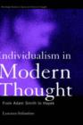 Individualism in Modern Thought : From Adam Smith to Hayek - Book