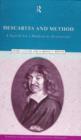 Descartes and Method : A Search for a Method in Meditations - Book