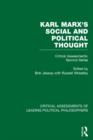 Marx's Social and Political Thought II (Vols. 5-8) : Critical Assessments: Second Series - Book