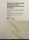 Europe and Developing Countries in the Globalized Information Economy : Employment and Distance Education - Book