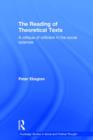 The Reading of Theoretical Texts - Book
