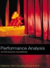 Performance Analysis : An Introductory Coursebook - Book