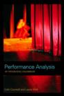 Performance Analysis : An Introductory Coursebook - Book