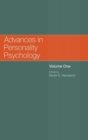Advances in Personality Psychology : Volume 1 - Book