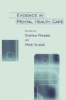 Evidence in Mental Health Care - Book