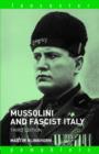Mussolini and Fascist Italy - Book