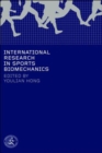 International Research in Sports Biomechanics - Book