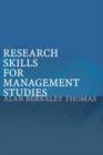 Research Skills for Management Studies - Book