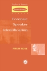 Forensic Speaker Identification - Book