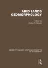 Arid Land Geom: Geom Crit Conc - Book
