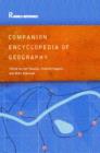 Companion Encyclopedia of Geography : The Environment and Humankind - Book