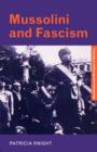 Mussolini and Fascism - Book