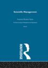 Scientific Management - Book