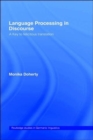 Language Processing in Discourse : A Key to Felicitous Translation - Book