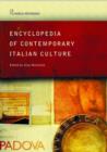Encyclopedia of Contemporary Italian Culture - Book
