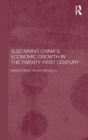 Sustaining China's Economic Growth in the Twenty-first Century - Book