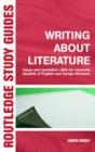 Writing About Literature : Essay and Translation Skills for University Students of English and Foreign Literature - Book