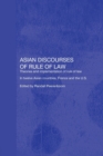 Asian Discourses of Rule of Law - Book