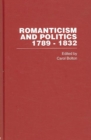 Romanticism and Politics, 1789–1832 - Book