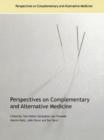 Perspectives on Complementary and Alternative Medicine - Book