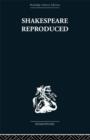 Shakespeare Reproduced : The text in history and ideology - Book