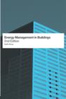 Energy Management in Buildings - Book