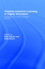Towards Inclusive Learning in Higher Education : Developing Curricula for Disabled Students - Book