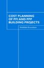Cost Planning of PFI and PPP Building Projects - Book