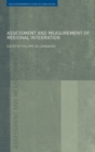 Assessment and Measurement of Regional Integration - Book