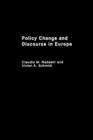 Policy Change & Discourse in Europe - Book