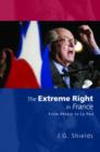 The Extreme Right in France : From Petain to Le Pen - Book