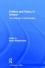 Politics and Policy in Greece : The Challenge of 'Modernisation' - Book