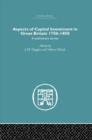 Aspects of Capital Investment in Great Britain 1750-1850 : A preliminary survey, report of a conference held the University of Sheffield, 5-7 January 1969 - Book