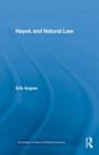 Hayek and Natural Law - Book