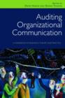 Auditing Organizational Communication : A Handbook of Research, Theory and Practice - Book