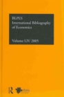 IBSS: Economics: 2005 Vol.54 : International Bibliography of the Social Sciences - Book