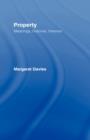 Property : Meanings, Histories, Theories - Book