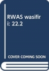 RWAS wasifiri : 22.2 - Book