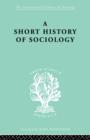 A Short History of Sociology - Book