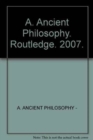 A. Ancient Philosophy - Book