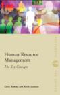Human Resource Management: The Key Concepts - Book