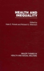 Health and Inequality - Book