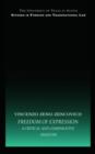 Freedom of Expression : A critical and comparative analysis - Book