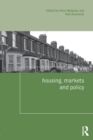 Housing, Markets and Policy - Book