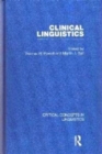 Clinical Linguistics - Book
