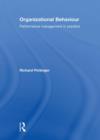 Organizational Behaviour : Performance Management in Practice - Book