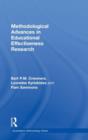 Methodological Advances in Educational Effectiveness Research - Book