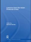 Lessons from the Asian Financial Crisis - Book